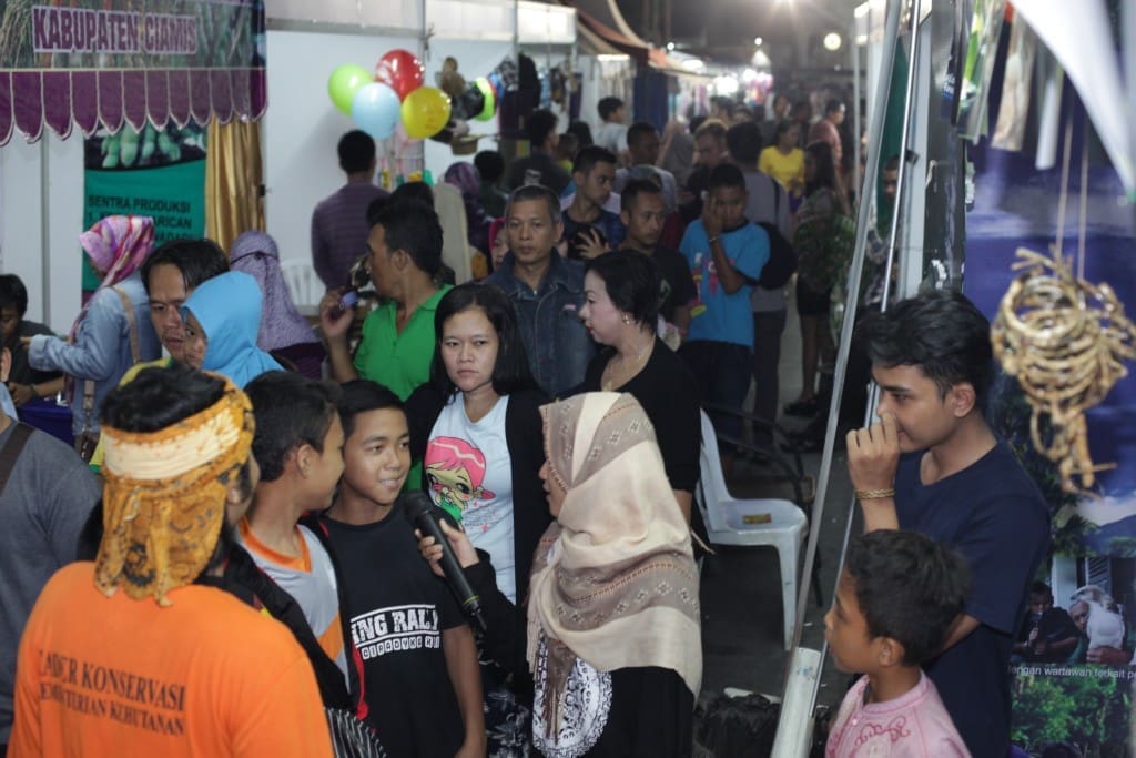 Suasana Pameran Pekan Raya Ciamis 2016