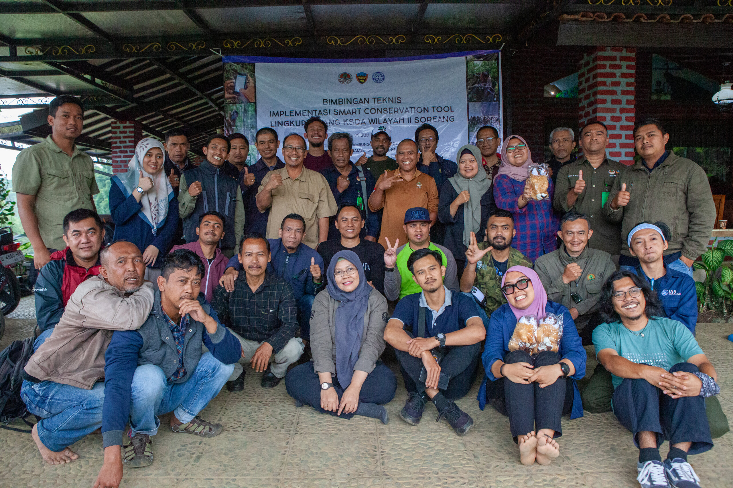 Bimbingan Implementasi SMART Bersama BBKSDA Jabar Wilayah II Soreang