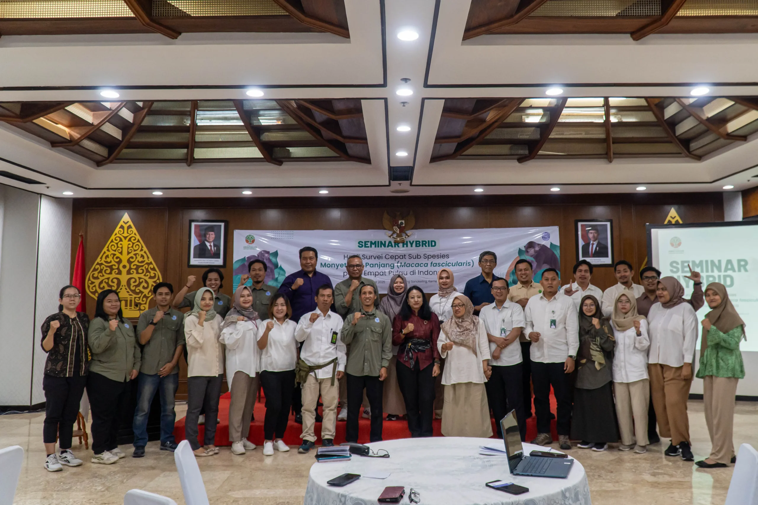 Seminar Hasil Survei Cepat Monyet Ekor Panjang Pada 4 Pulau di Indonesia: Ancaman dan Harapan